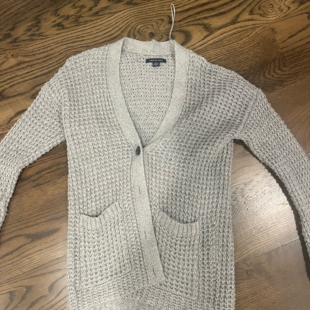 Women's Beige Cardigan Sweater